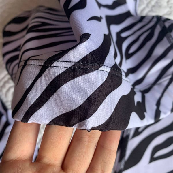 Conjunto Leggings para Mujer con Top Diseño Zebra Marca Greenfit