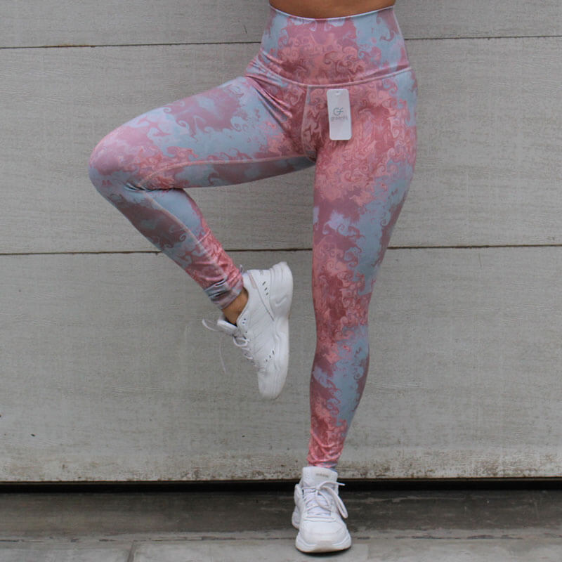 Leggings para Mujer Diseño Smoke Ink Marca Greenfit